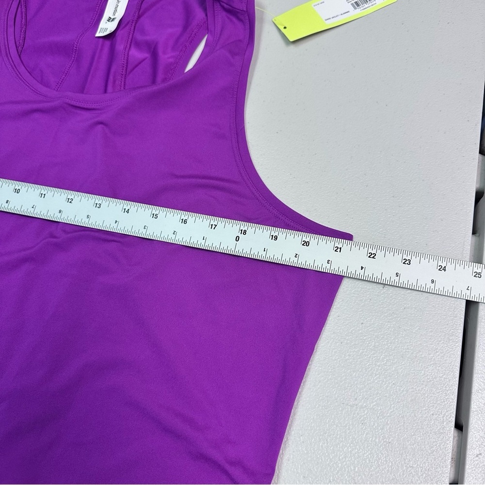 All in Motion Purple Relaxed Sleeveless‎ Tank Top - Picture 3 of 5